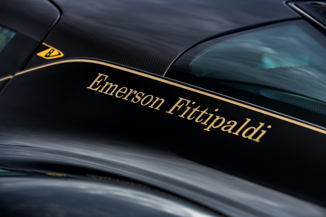 Assinatura Emerson Fittipaldi em ouro